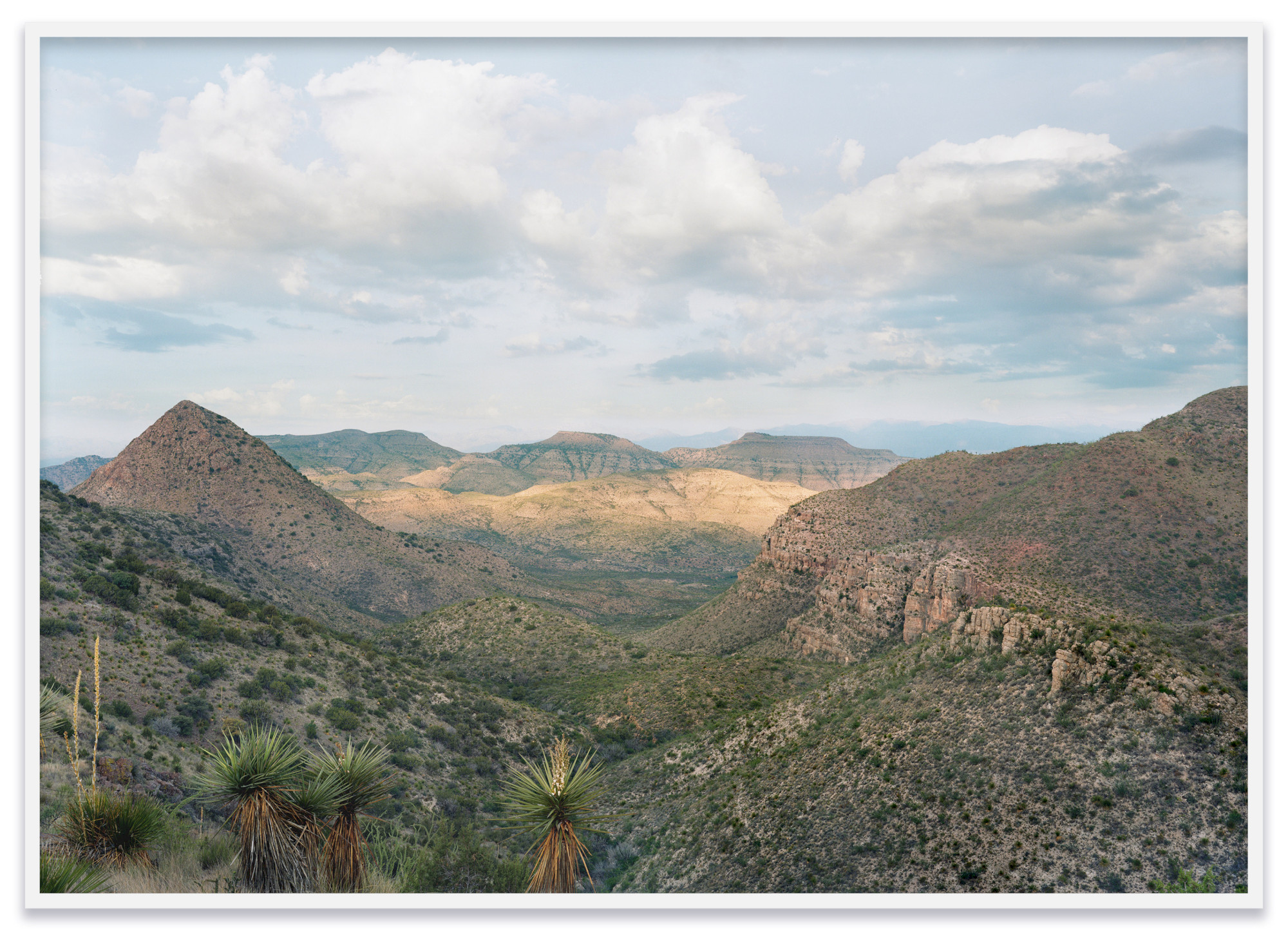 Fragment VIII: Pinto Canyon (II), Chinati Mountains, Texas, from Silent General